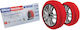 Small Anti-Slip Snow Covers for Passenger Car 2 Pieces