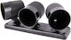 Autoline Triple Car Instrument Mount for Dashboard