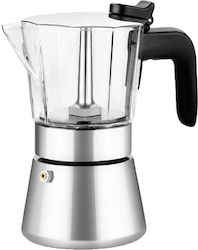 Bra Flavour Crystal Μπρίκι Espresso Inox Bra Flavour Crystal Μπρίκι Espresso Inox