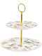 Easy-Life Spring Time Etagere aus Porzellan