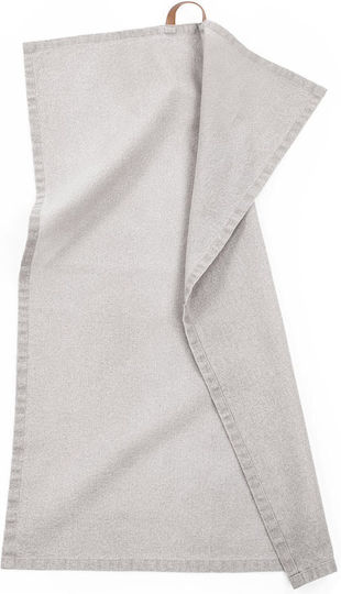 Tiseco Myrna Kitchen Towel Made of 100% Cotton in Grey Colour 50x70cm 3 Pieces