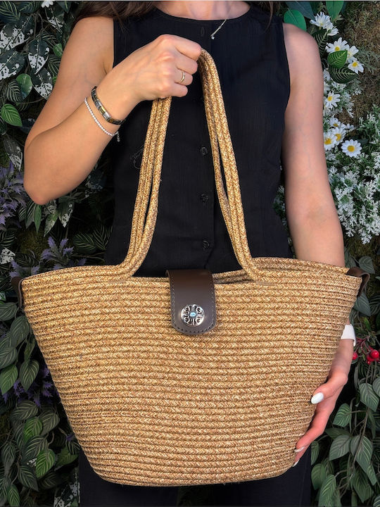 Geantă De Plajă Din Wicker Maro