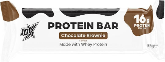 10X Athletic Μπάρα με 16gr Πρωτεΐνης & Γεύση Chocolate Cherry 55gr