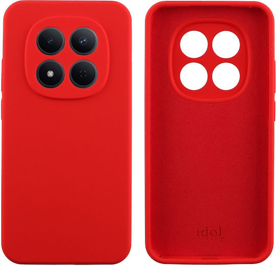Idol 1991 Velvet Elite TPU Case Xiaomi Redmi Note 15 Pro 5G 6.83in 4 Side Full Camera Protection Red
