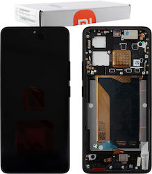 Xiaomi Poco F7 Ultra 5G Ersatzbildschirm mit Touch-Mechanismus und Linse mit Rahmen 5600150o11u00 Schwarz Original Service Pack Xiaomi Poco F7 Ultra 5G Ersatzbildschirm mit Touch-Mechanismus und Linse mit Rahmen 5600150o11u00 Schwarz Original Service Pack
