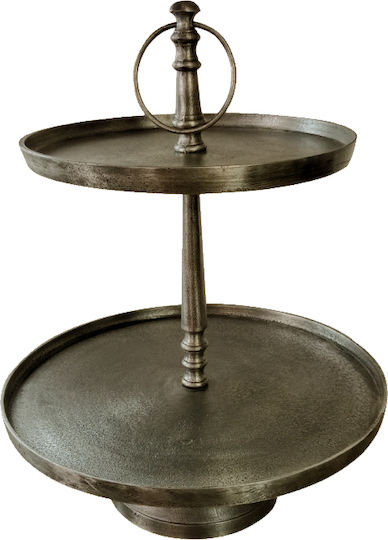 Liberta Βάση Παρουσίασης Μπουφέ 40cm (2 Επίπεδα)