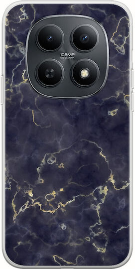 Frogs Handyhülle Agate Stein Dunkelblau Xiaomi Poco M8 5g Flexible Tpu Transparente Silikon