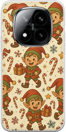 Husă Festive Friends Elf Xiaomi Poco M8 Pro 5g Flexibil TPU Transparent Silicon