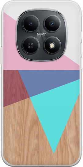 Θήκη Solid Wood Xiaomi Poco M8 5g Flexible Tpu Διάφανη Σιλικόνη