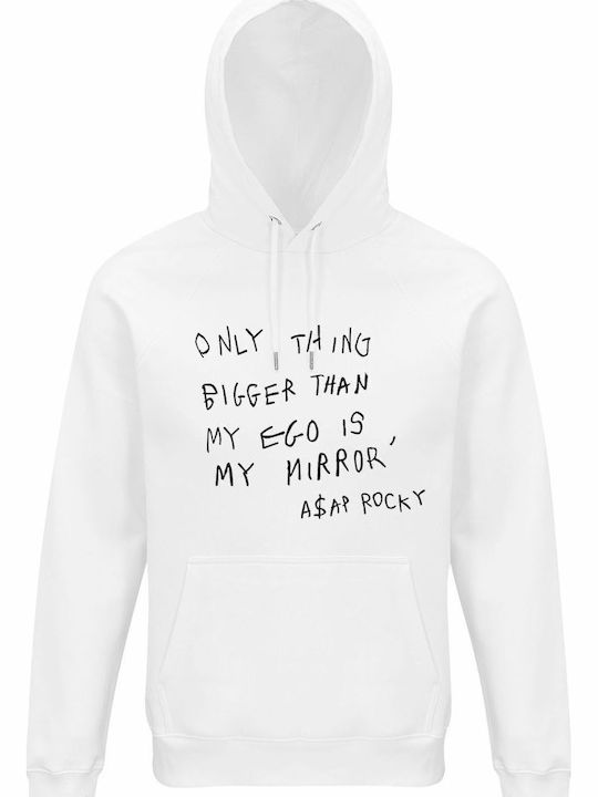 Hoodie Organic Unisex " Asap Rocky Bigger Ego Q...