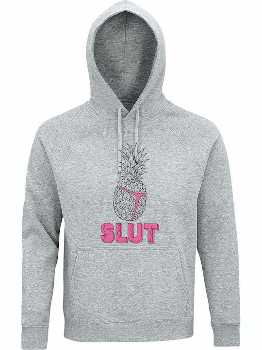 Bio-Baumwolle Unisex Kapuzenpulli "Ananas Schla...