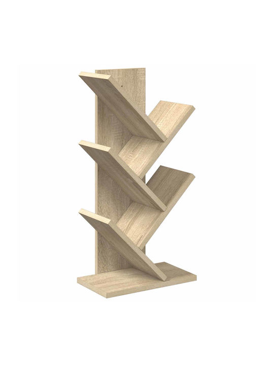 Bücherregal Aus Holz Bearbeitet 30x18x60cm
