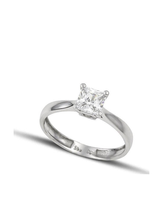 Themelidis Jewels Единичен Камък от Бяло Злато ...
