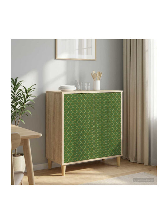 Sideboard Geleen Wooden Sonoma 69x33x75cm
