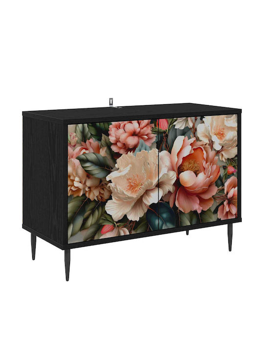 TV-Ständer Borne Schwarz Drossel M69xT33xH50.5cm