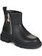 Kinderstiefel mit Reissverschluss Schwarz