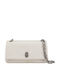 Leather Women's Handbag Ecru