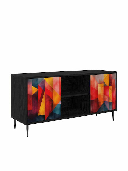 TV-Ständer Heesch Schwarz Drossel M102xP33xH51cm