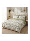 Pucioasa Duvet Cover Set 200x230cm Double with 2 Pillowcases and 1 Bed Sheet Jungle