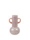 Zen Collection Dekorative Vase Glas Lila 13x13xH23cm