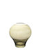 Zen Collection Decorative Glass Vase Green Diameter 20.5xHeight 21cm