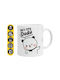 Koupakoupa He's My Dudu Ceramic Mug Brown 330ml