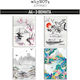 WhyNote Spiral Ruled A4 3 Subjects Notebook Journey (Miscellaneous Designs)