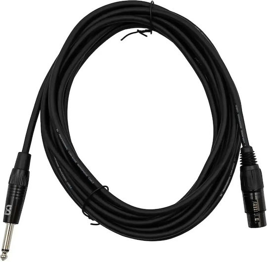 Tune Cable XLR male - Μαύρο 6m P62TU010