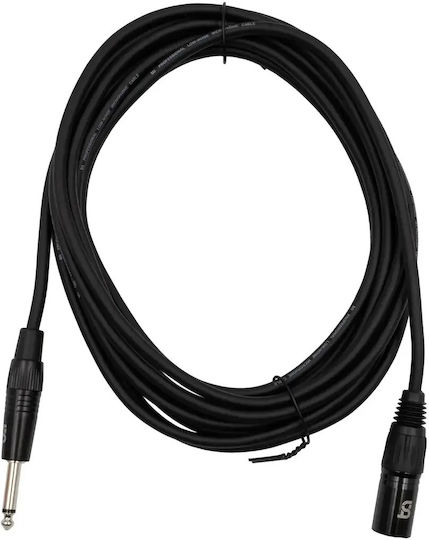 Tune XLR male - XLR male Black 6m P62TU021