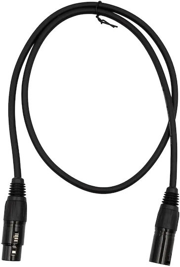 Tune Cable XLR male - Μαύρο 1m P62TU013