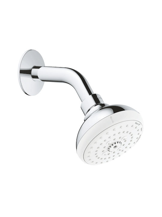 Grohe Tempesta Eingebaute Wasserhähne Mischbatterie & Brausegarnitur für Dusche Silber
