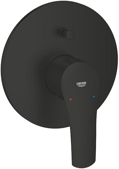 Grohe Eurosmart Combiner Robinet Încorporat pentru Cadă Negru