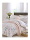 Laura Ashley Set Cotton Duvet Cover 240x220cm Queen Size with 2 Pillowcases Multi Colors