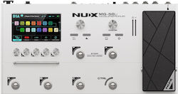 Nux MG-50LI White Amplifier Simulator Effects Processor Guitar Bass Nux MG-50LI White Amplifier Simulator Effects Processor Guitar Bass