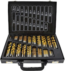 Geko Set 170 Titanium HSS Drills For Metal