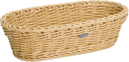 Saleen Brotkorb Kunststoff Beiges 28x16x8cm