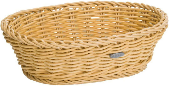 Saleen Brotkorb Kunststoff Beiges 25,5x19x8cm