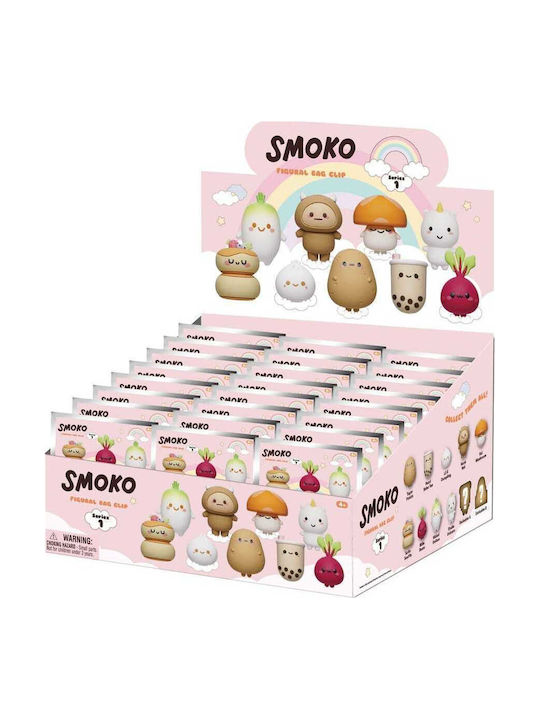 Smoko 3d Foam Bag Clips Serie 1 Display 24