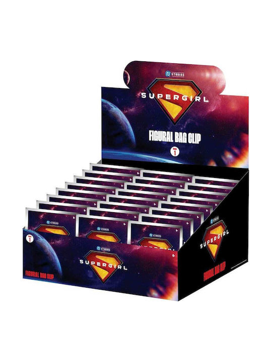 Supergirl 3d Foam Bag Clips Serie 1 Display 24