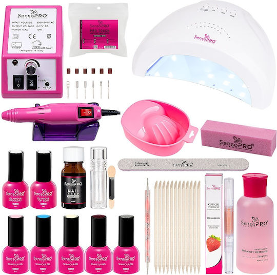 Glamorous Pro Semi-permanentes Nagellack-Set