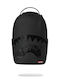 Sprayground Lux Black Ghost Drip School Backpack Junior High-High School Black 29 x 15 x 46cm