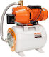 Ruris Aquapower 2010s – Pompă Booster 900w Rezervor 24l Debit 52 L Min Înălțime 50 M Manometru de Presiune
