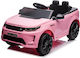 Land Rover Discovery Doppelsitzer mit Fernbedienung Lizensiert 12 Volt Rosa