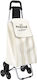 Fabric Shopping Trolley Foldable Beige