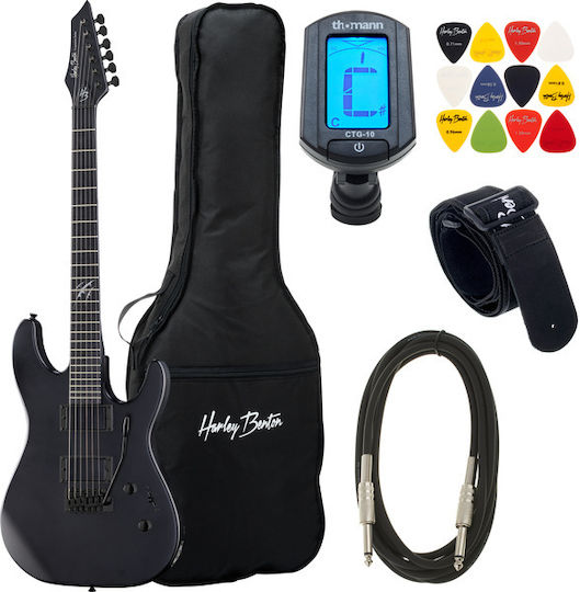 Harley Benton Electric Guitar Set with S Pickups Arrangement