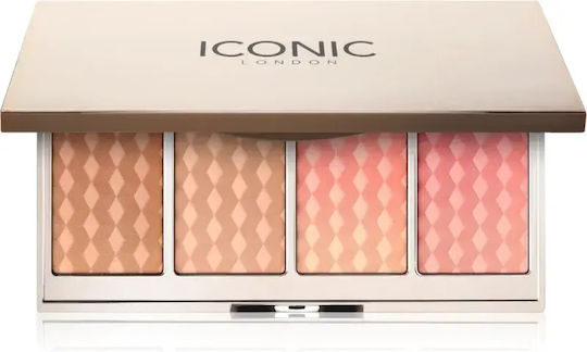 Iconic London Get Cheeky Face Palette 4× 4 G