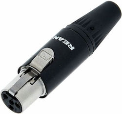 Mini XLR 4-Pini Conexiune Rean RT4FC-B Mini XLR 4-Pini Conexiune Rean RT4FC-B