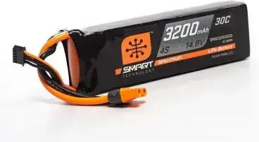 Spektrum Smart Lipo Батерия 4s 3200mah 30c Ic3 Spmx32004s30