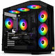 Vengeance Gamer's Choice Spire-V8 Гейминг Настолен Компютър (Ryzen 7-8700F/32GB DDR5/1TB SSD/GeForce RTX 5070/Без Операционна Система)