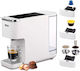 Raven Καφετιέρα για Κάψουλες Nespresso Πίεσης 19bar Λευκή
